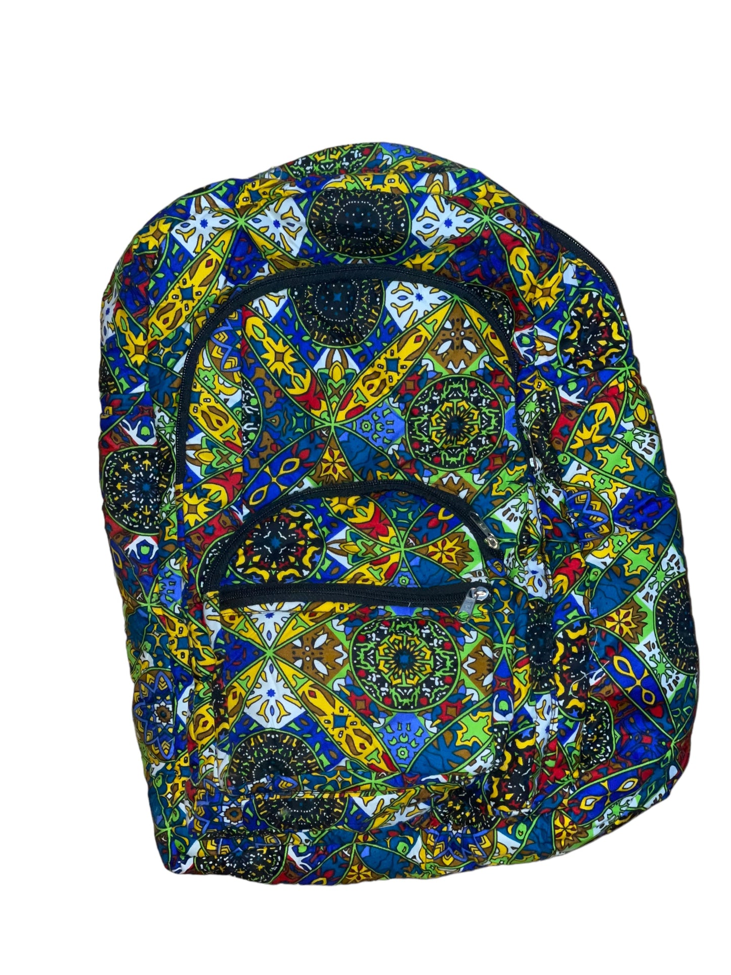 African Ankara Backpack