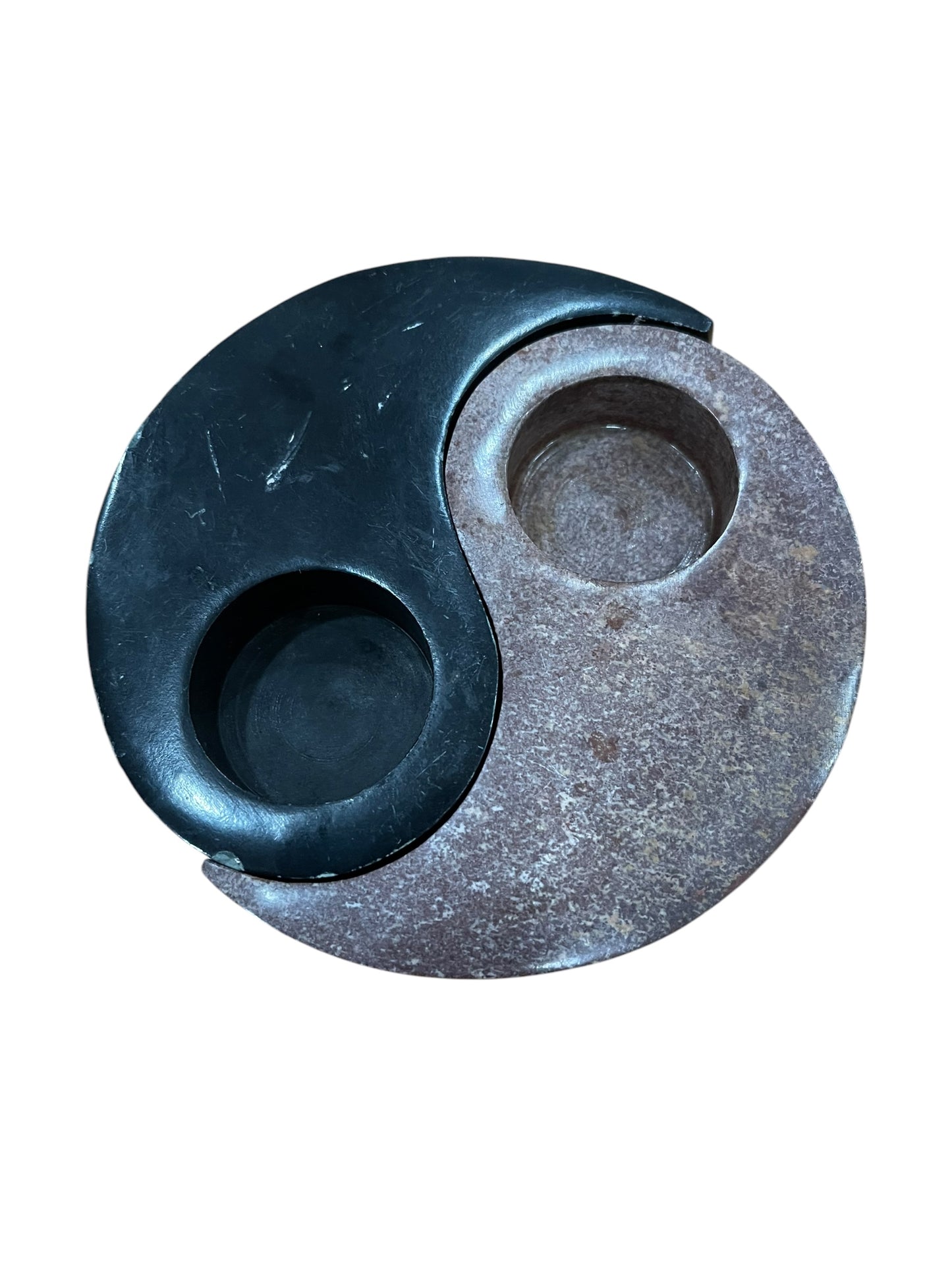 Soapstone Candle Holder