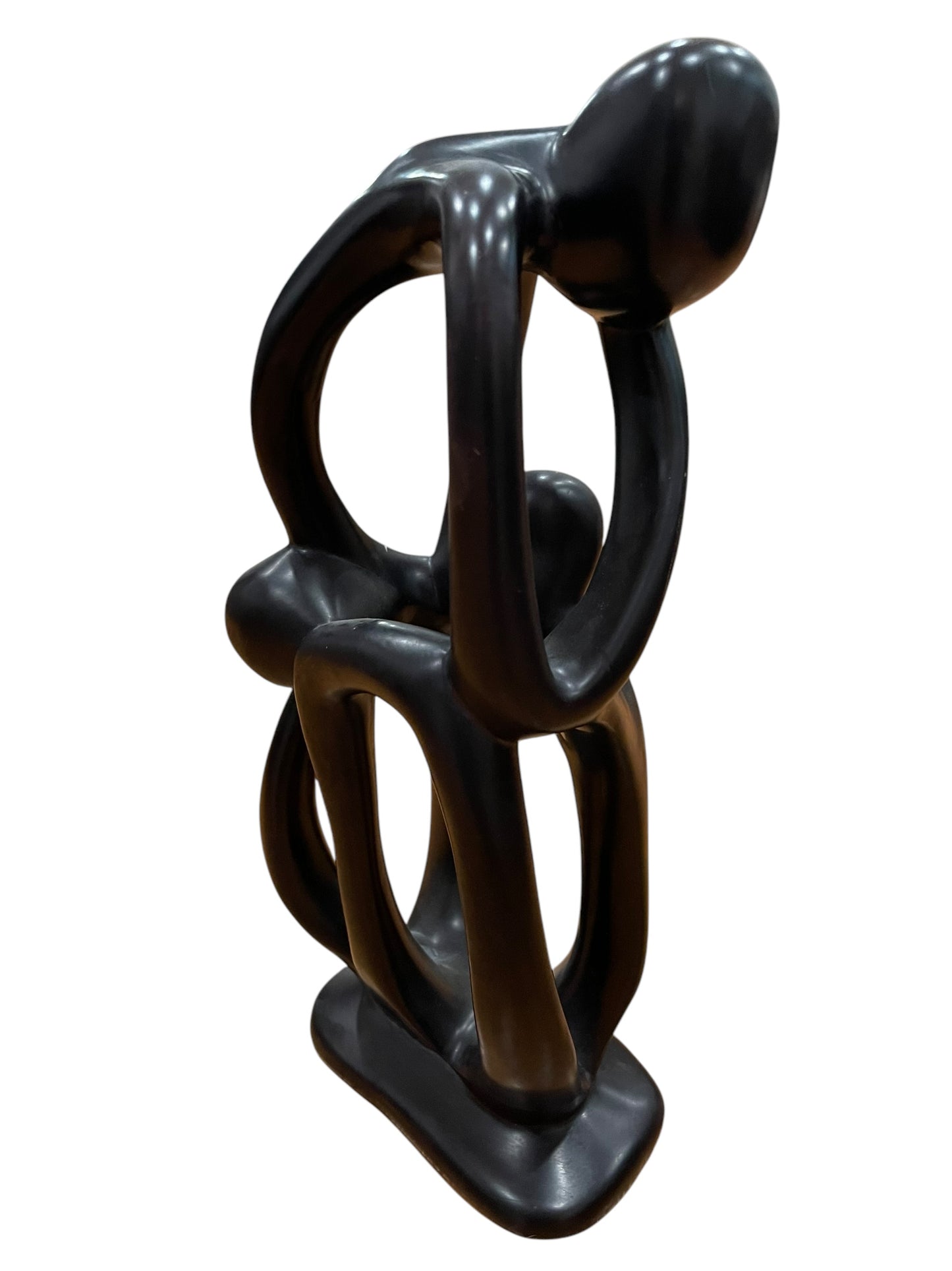 African Soapstone Family Of 3