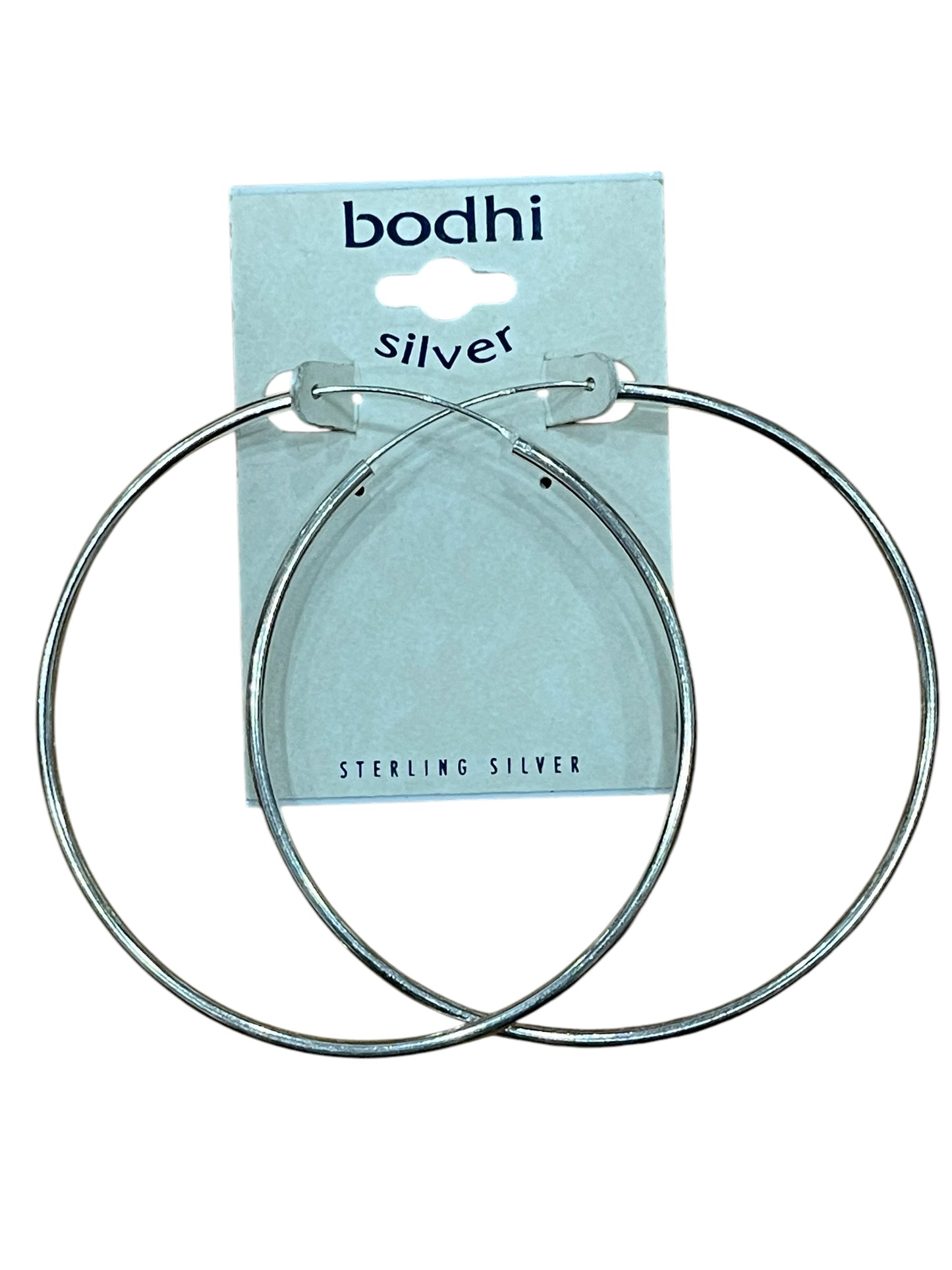 Hoop Bodhi Silver Earrings