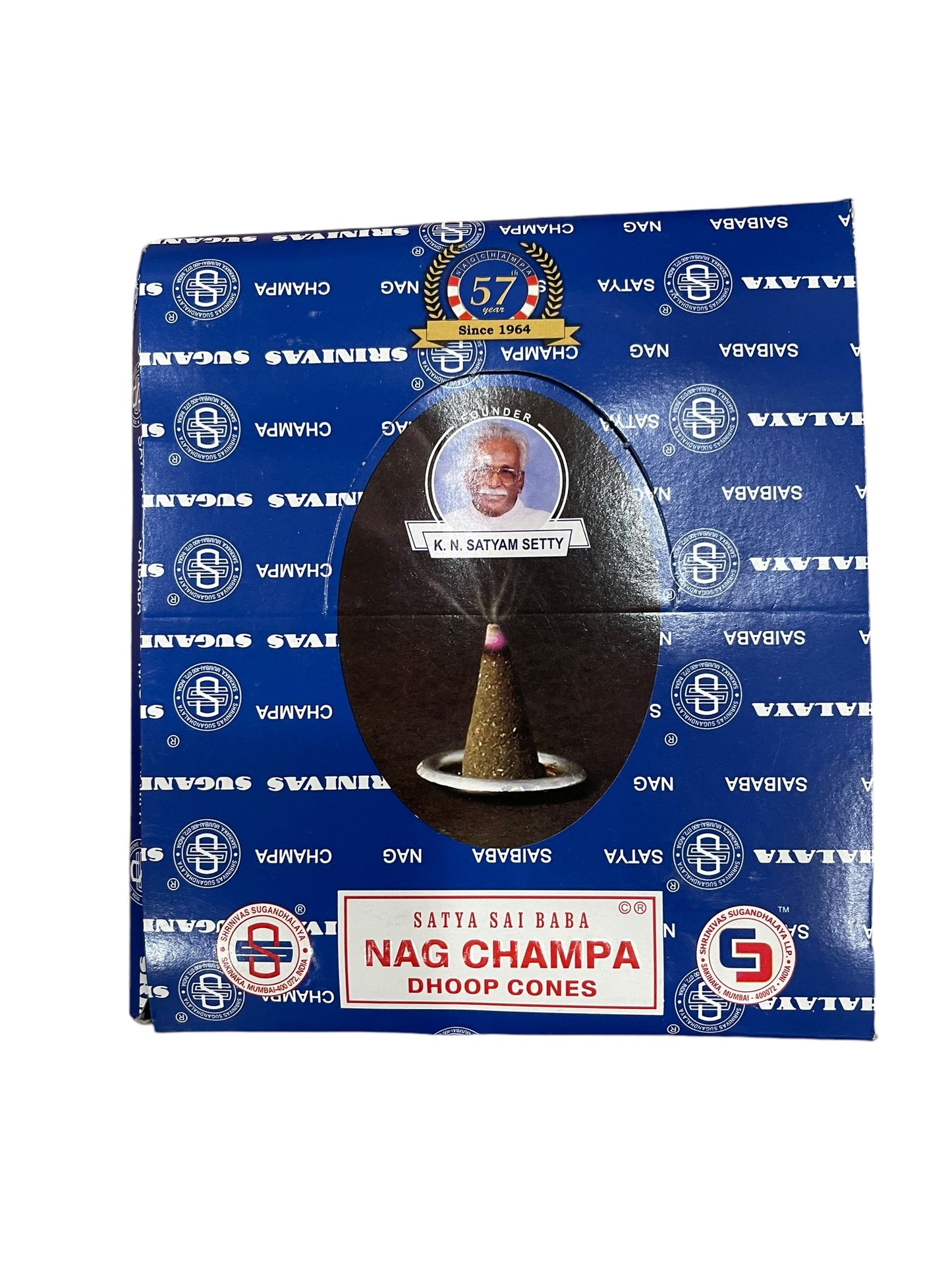 Nag Champa Incense/Cones 12 Packs