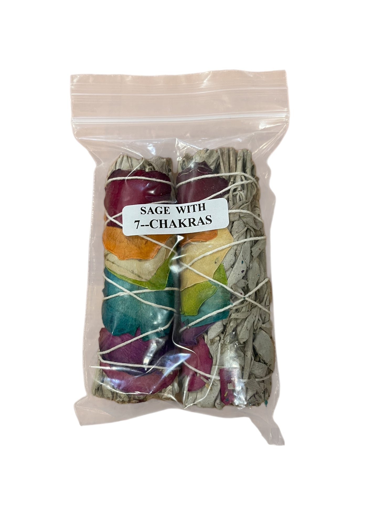 Sage With 7-- Chakras