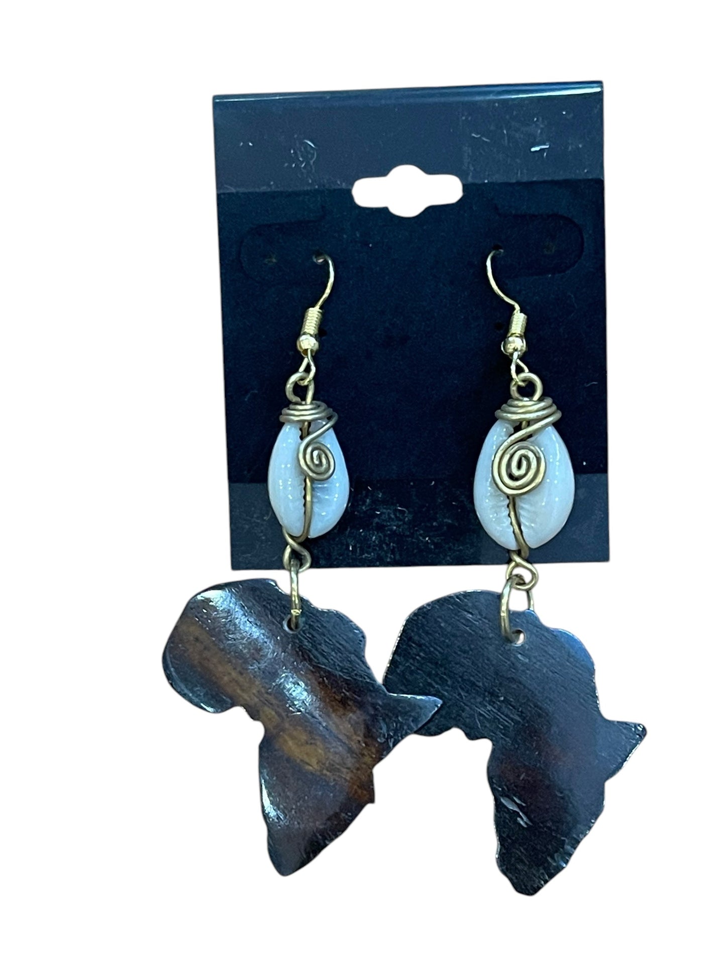 African Bone Earrings