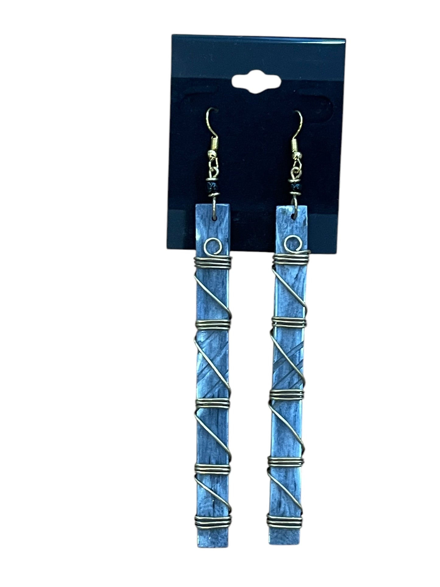 African Bone Earrings