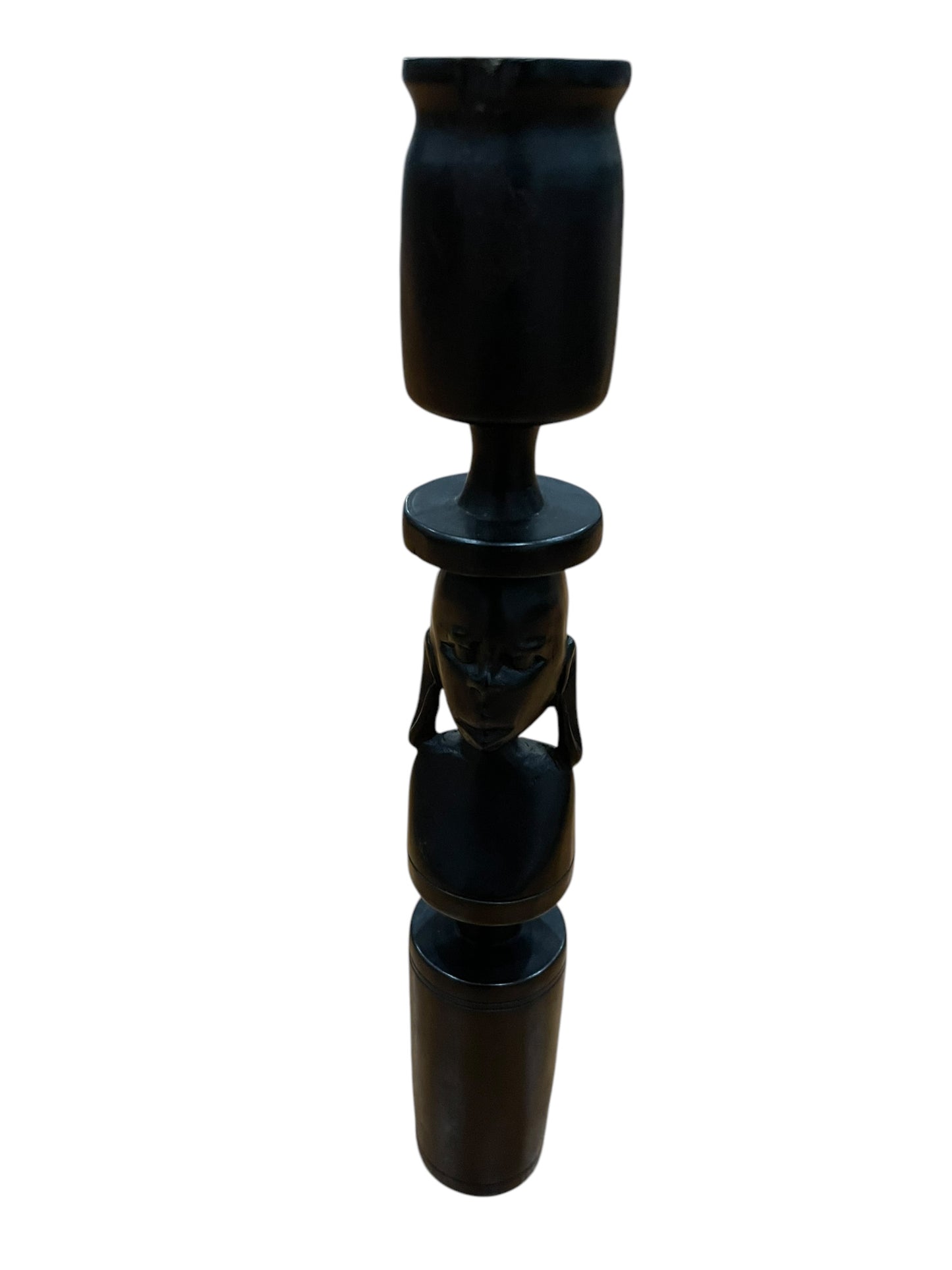 African candle holder