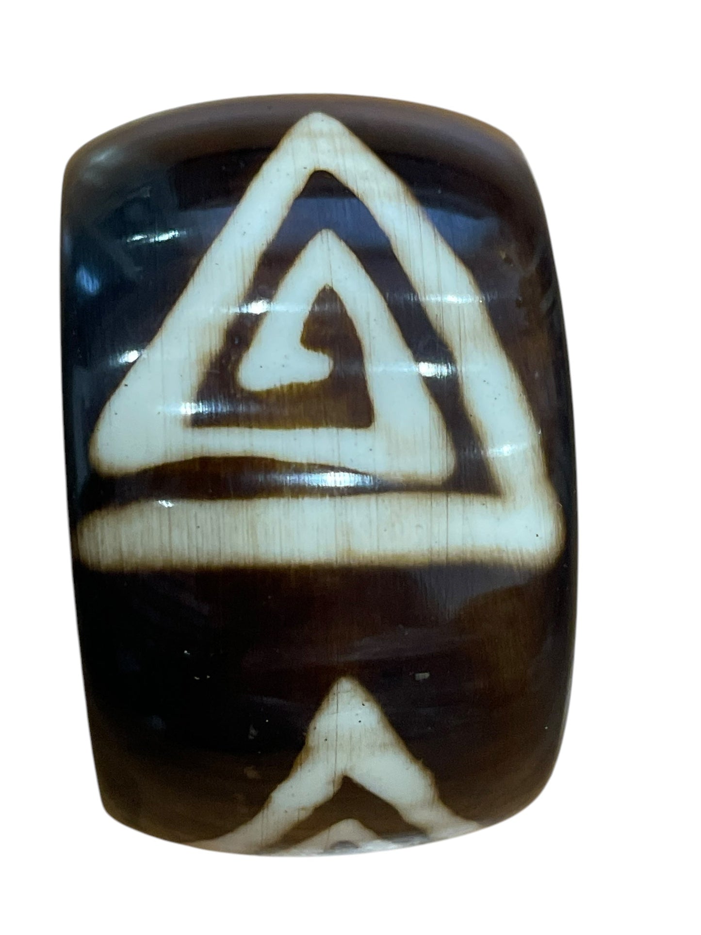 Adinkra Raisin Bangle Bracelet