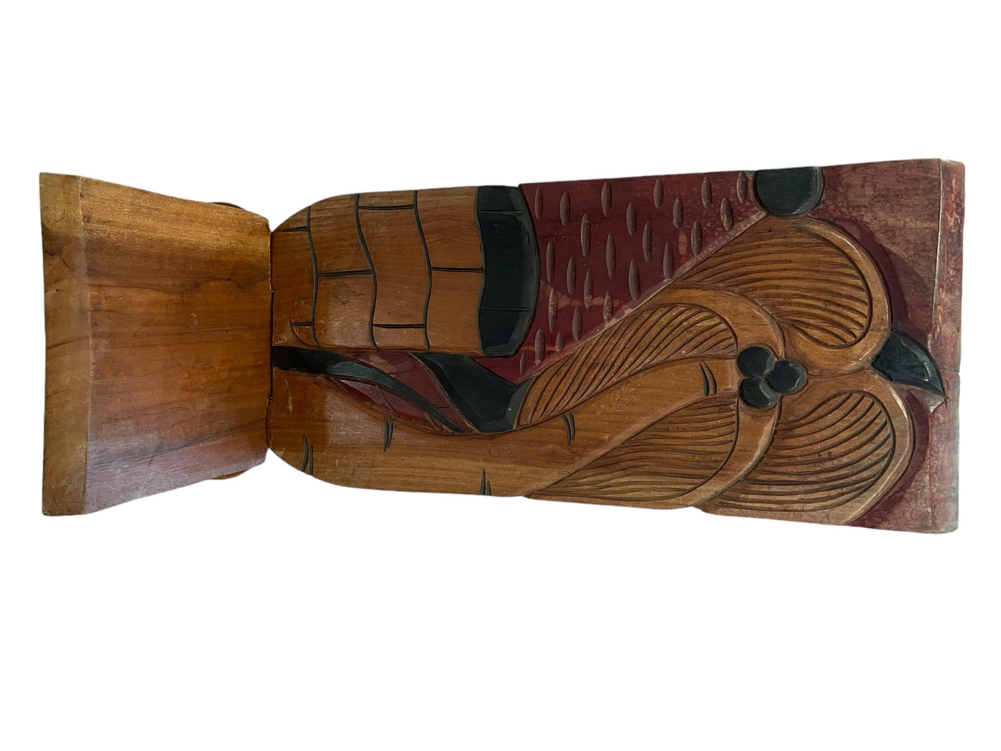 African Mahogany Wooden Chair/ Two Pieces