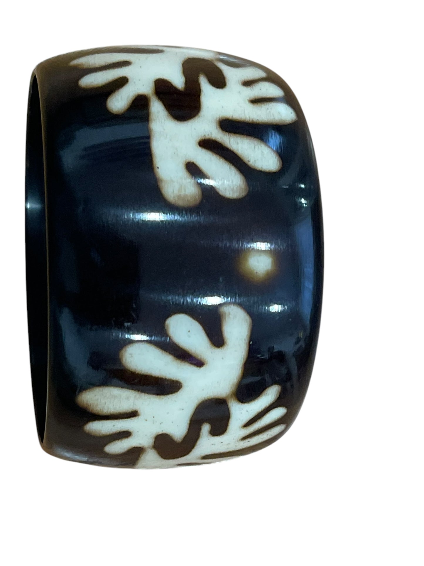 Adinkra Raisin Bangle Bracelet