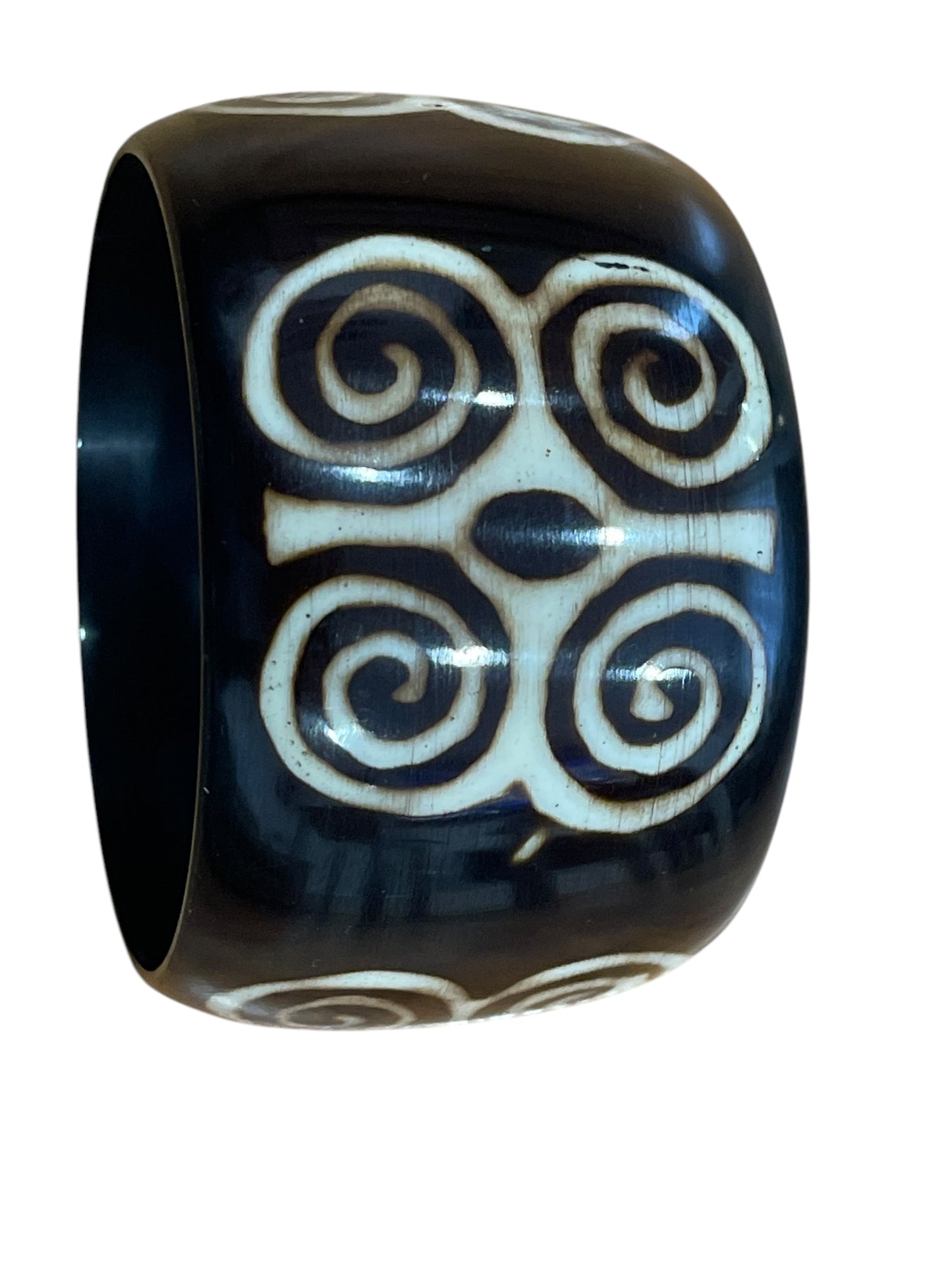 Adinkra Raisin Bangle Bracelet