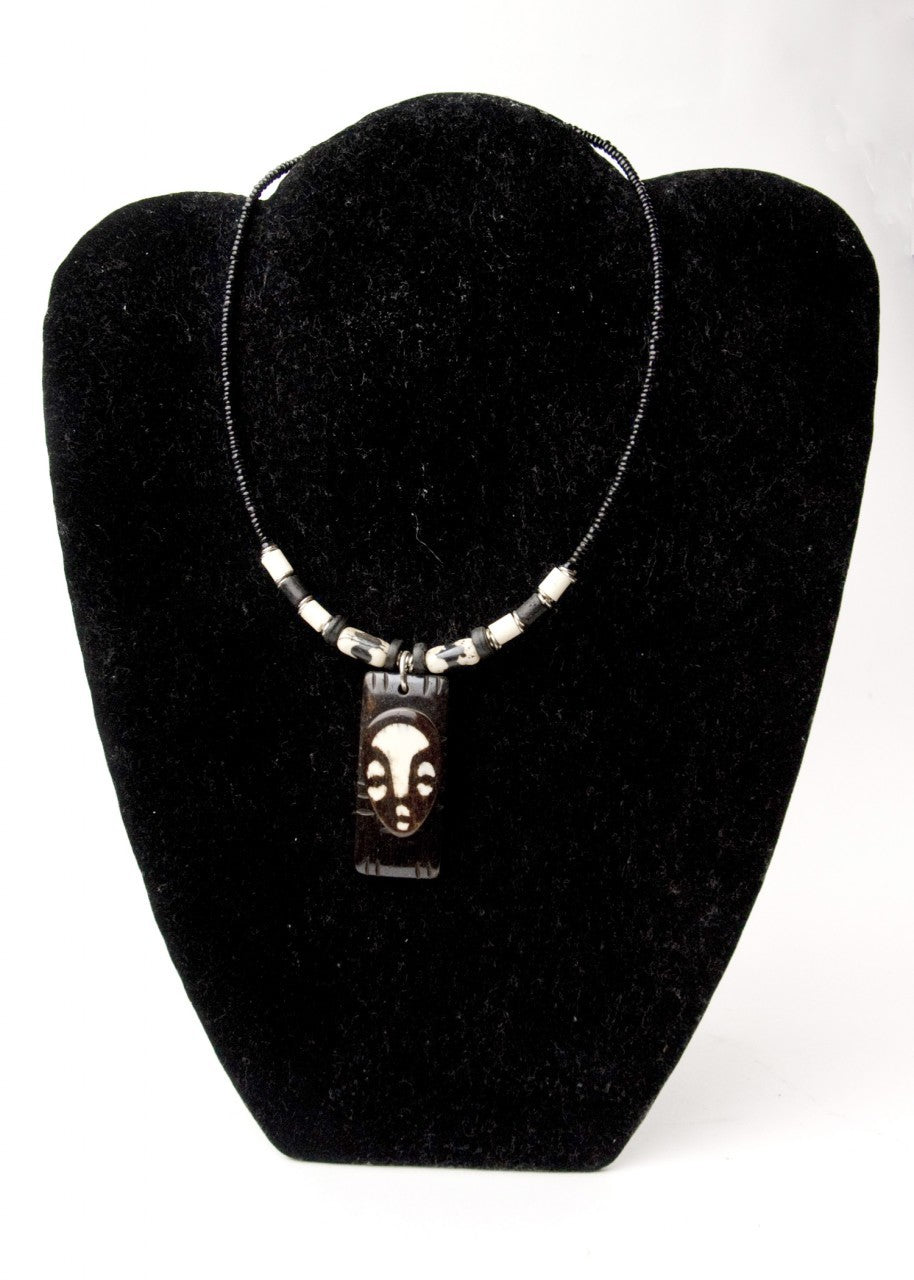 African Bone Necklace – Baol African Import