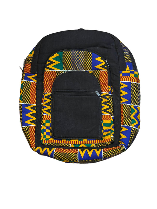 African Ankara Backpack