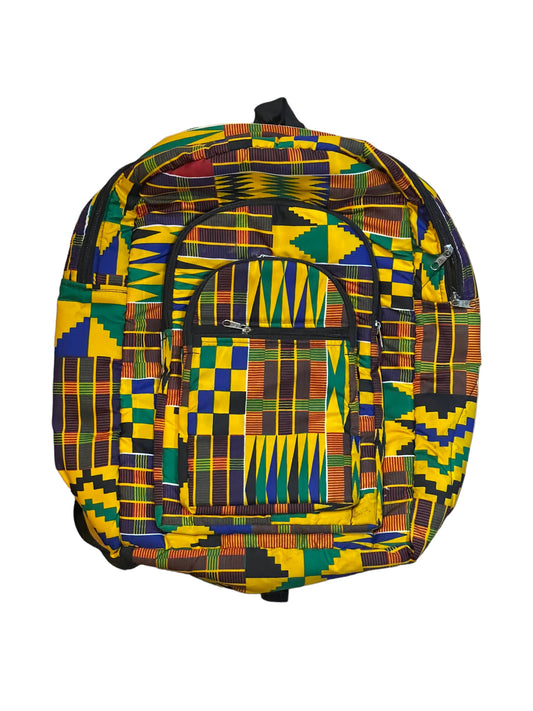 African Ankara Backpack