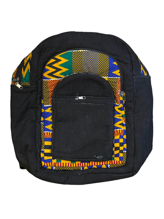 African Ankara Backpack