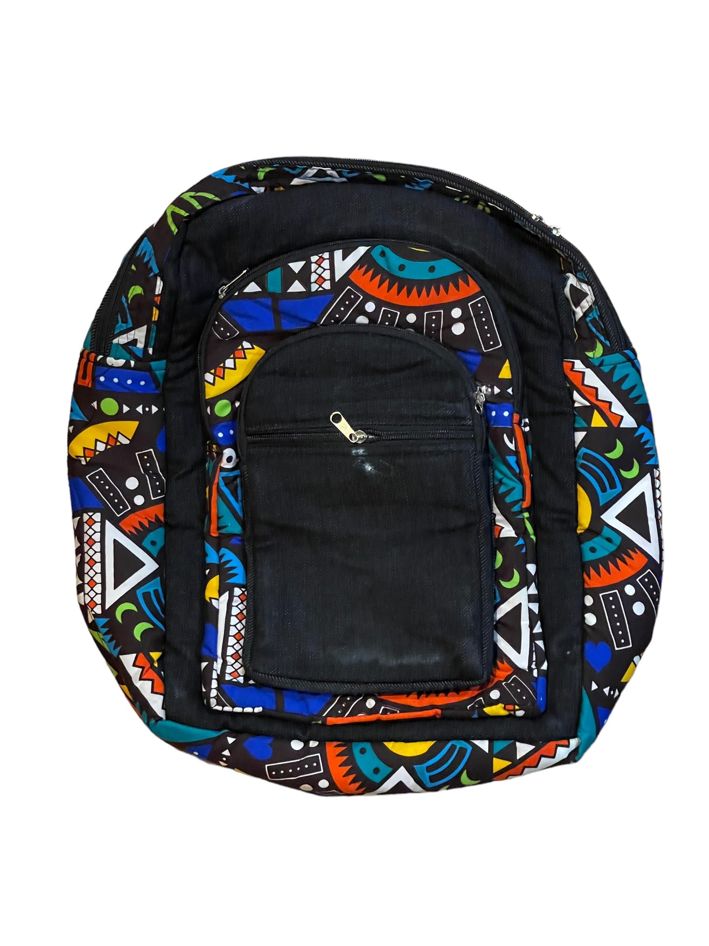 African Ankara Backpack