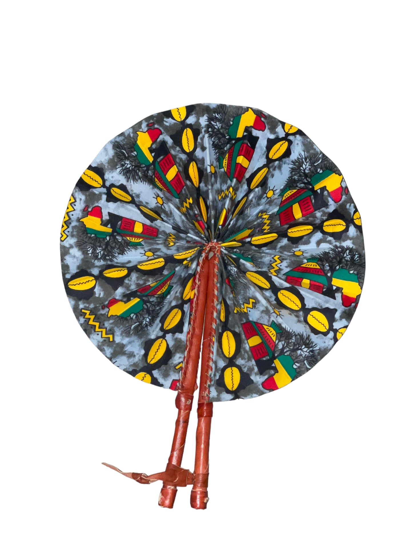 African Folding Fan