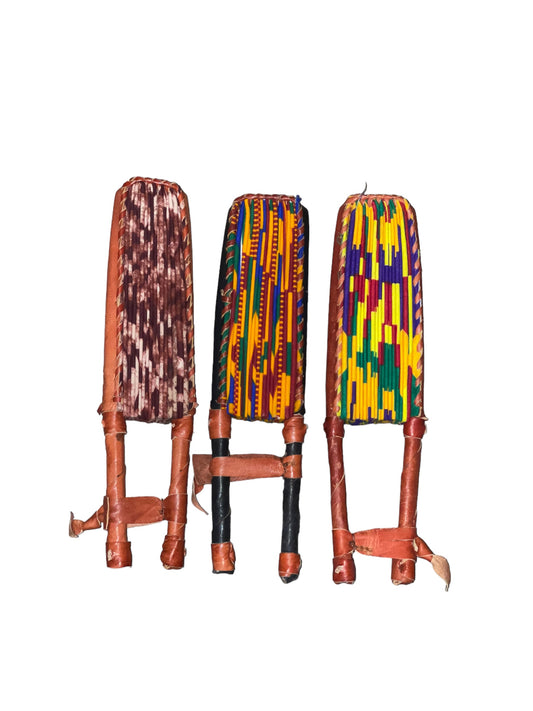 African Folding Fan/ Set of 3