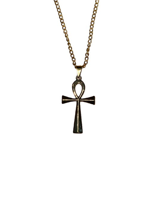 Gold Ankh Necklace