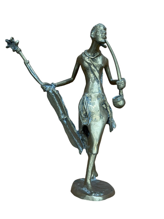 African Bronze Musician