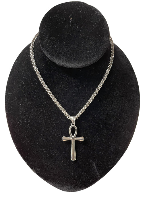 Silver Ankh Necklace