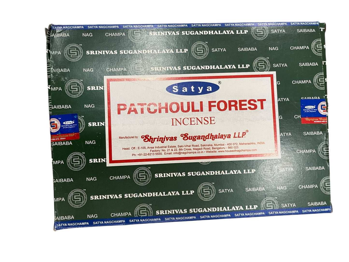 Patchouli Incense/ Packs Of 12