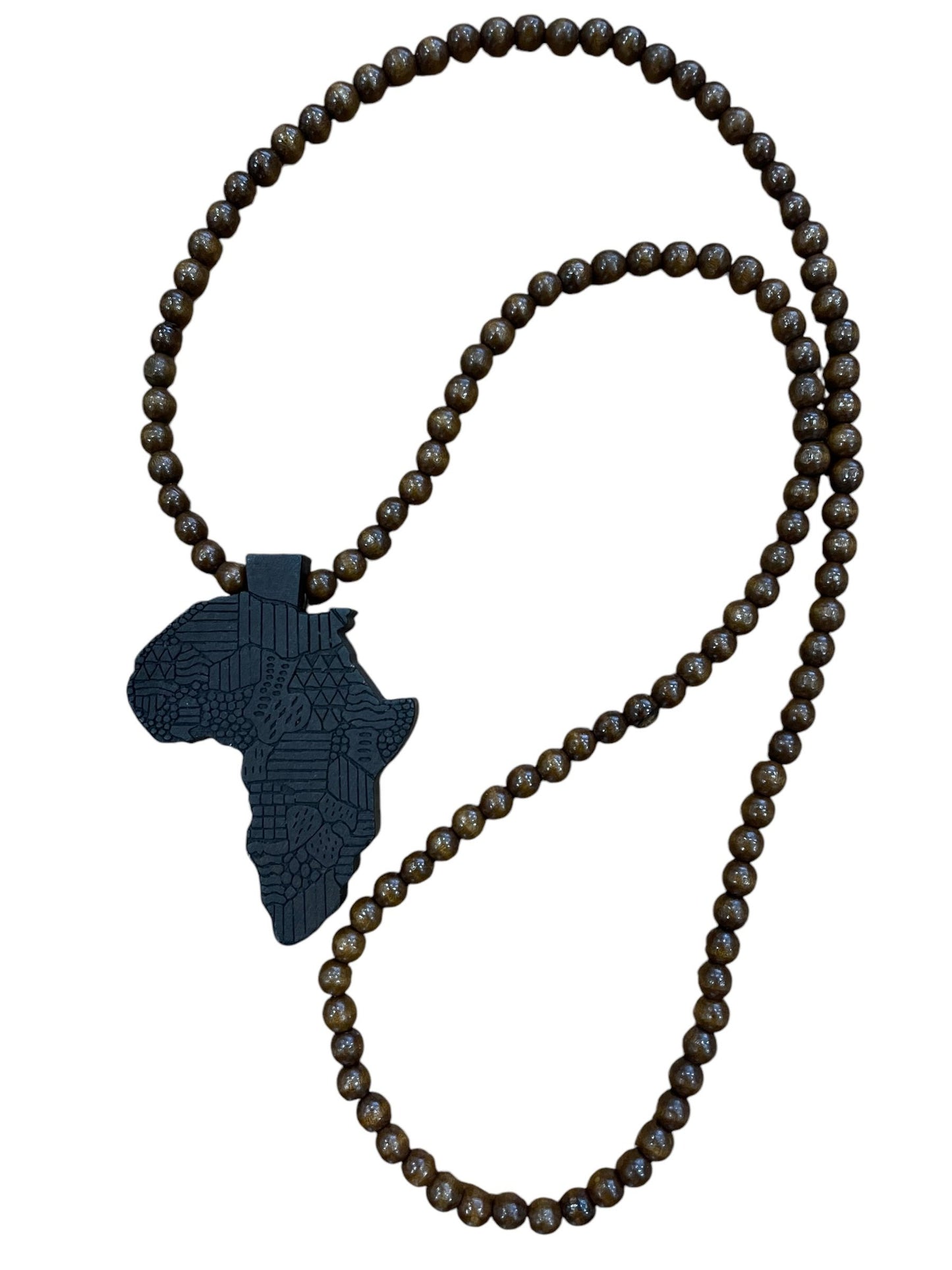 African Wooden Necklace