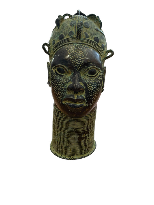 African Bronze Head