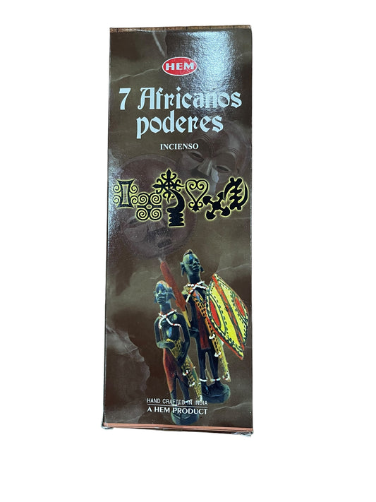 7 Africanos Poderes Incense/Packs Of 6