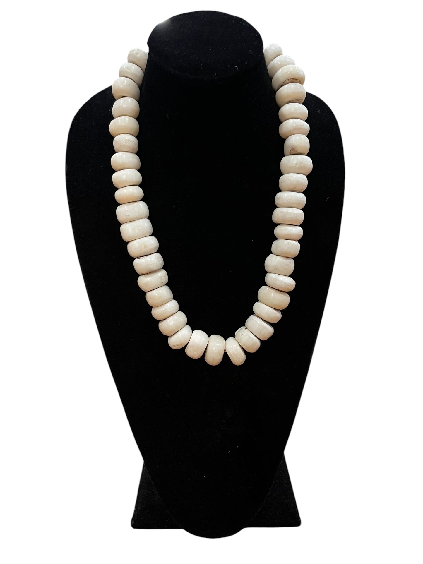 African Bone Beaded necklace