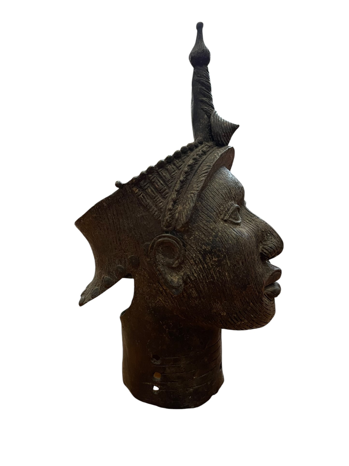 Africa Bronze Head King