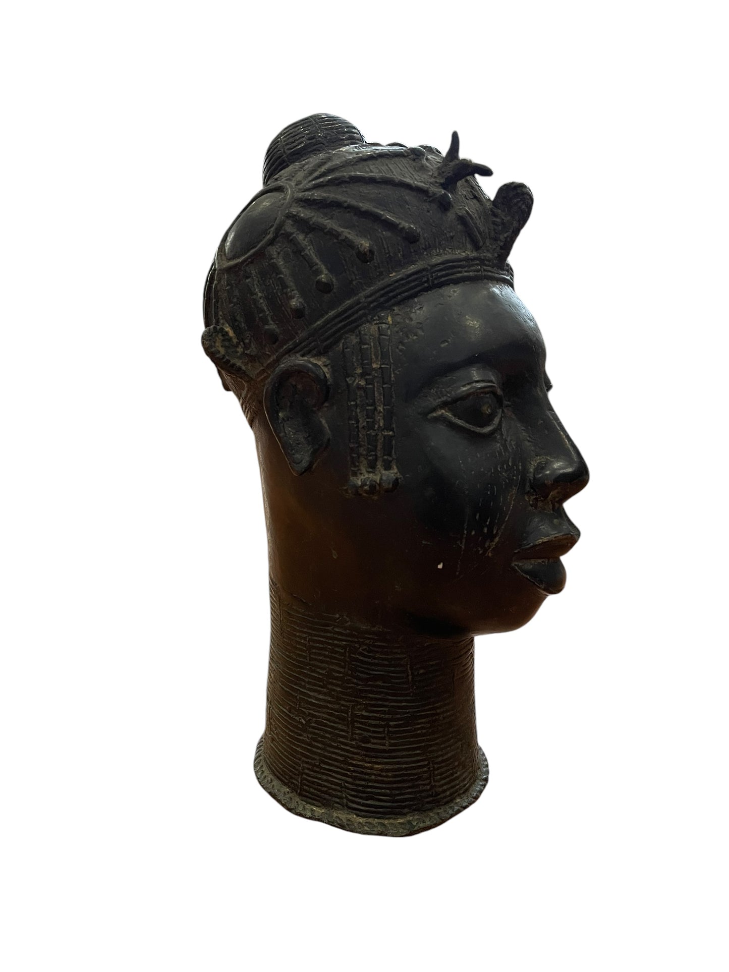 African Bronze Head