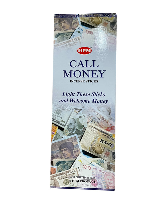 Call Money Incense/Packs Of 6