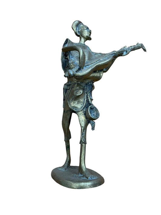 African Bronze Musician