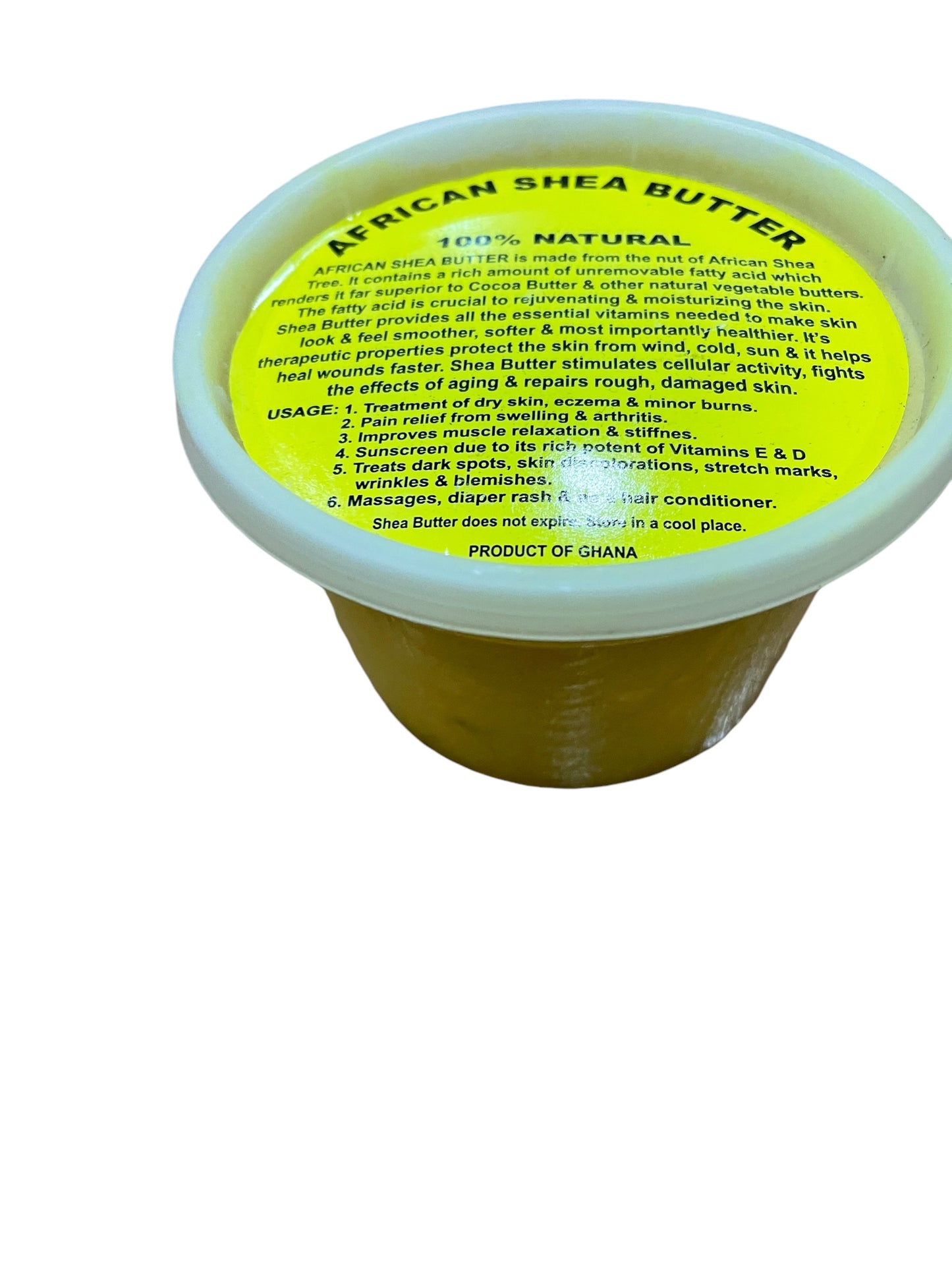 African Yellow Shea Butter