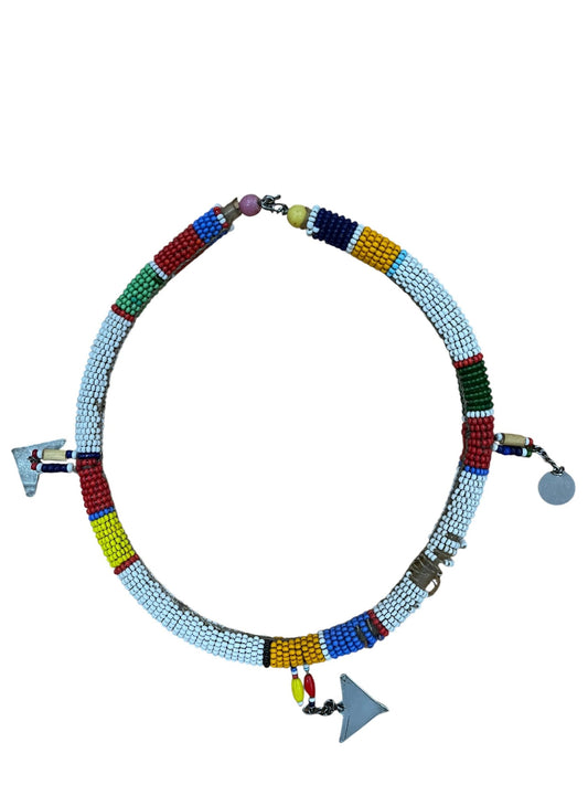 African Beaded Maasai Necklace